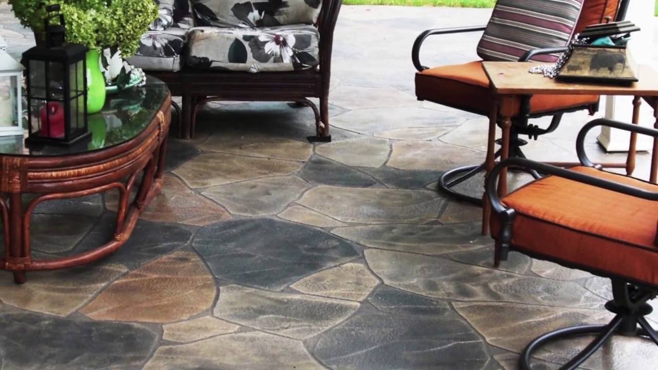Resurfaced Concrete Overlay | Concrete that Looks Like Stone | Concrete Craft