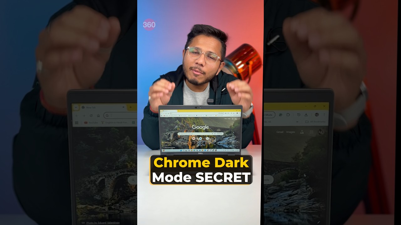 Chrome Dark Mode Secret setting 