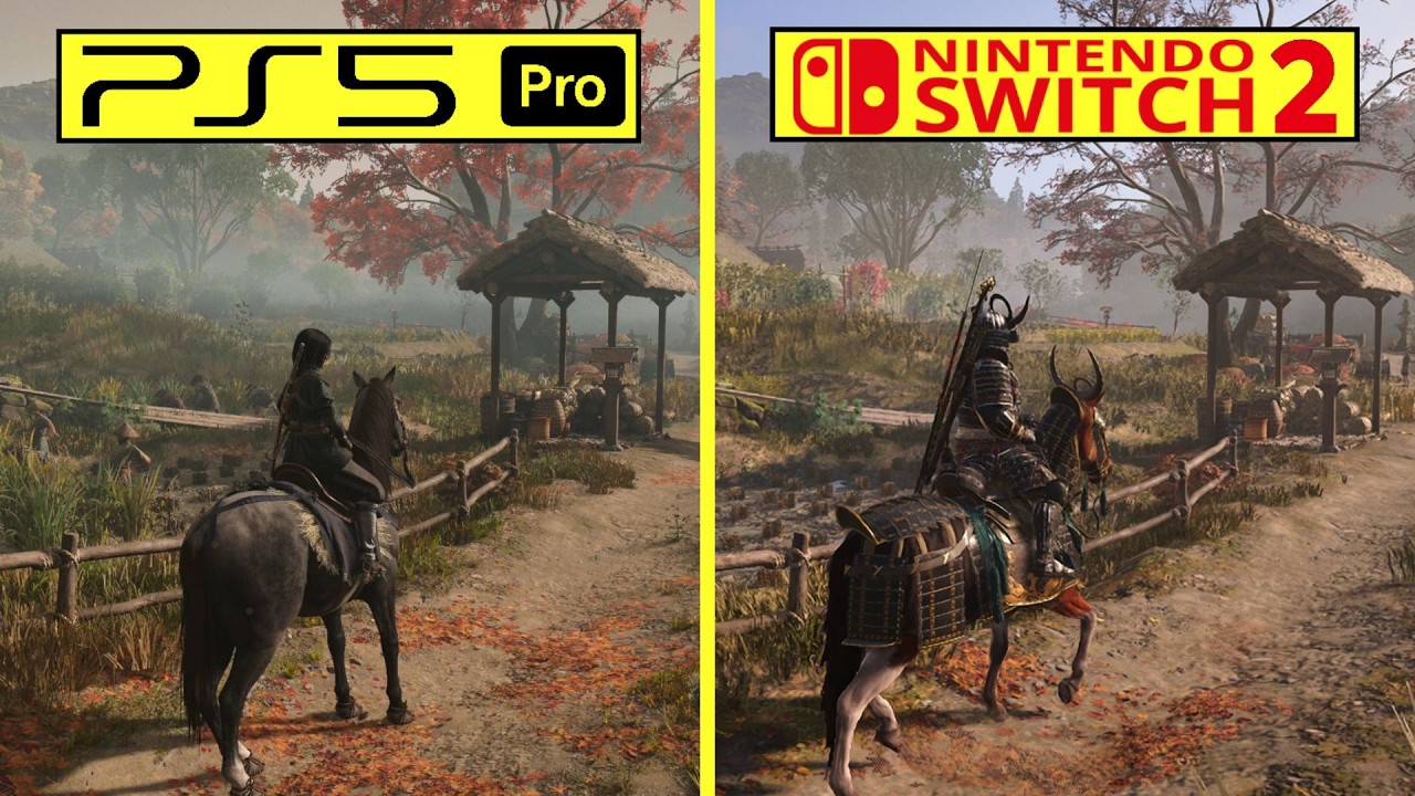 Assassin's Creed Shadows Nintendo Switch 2 vs PS5 Pro Early Graphics Comparison | Community's Choice