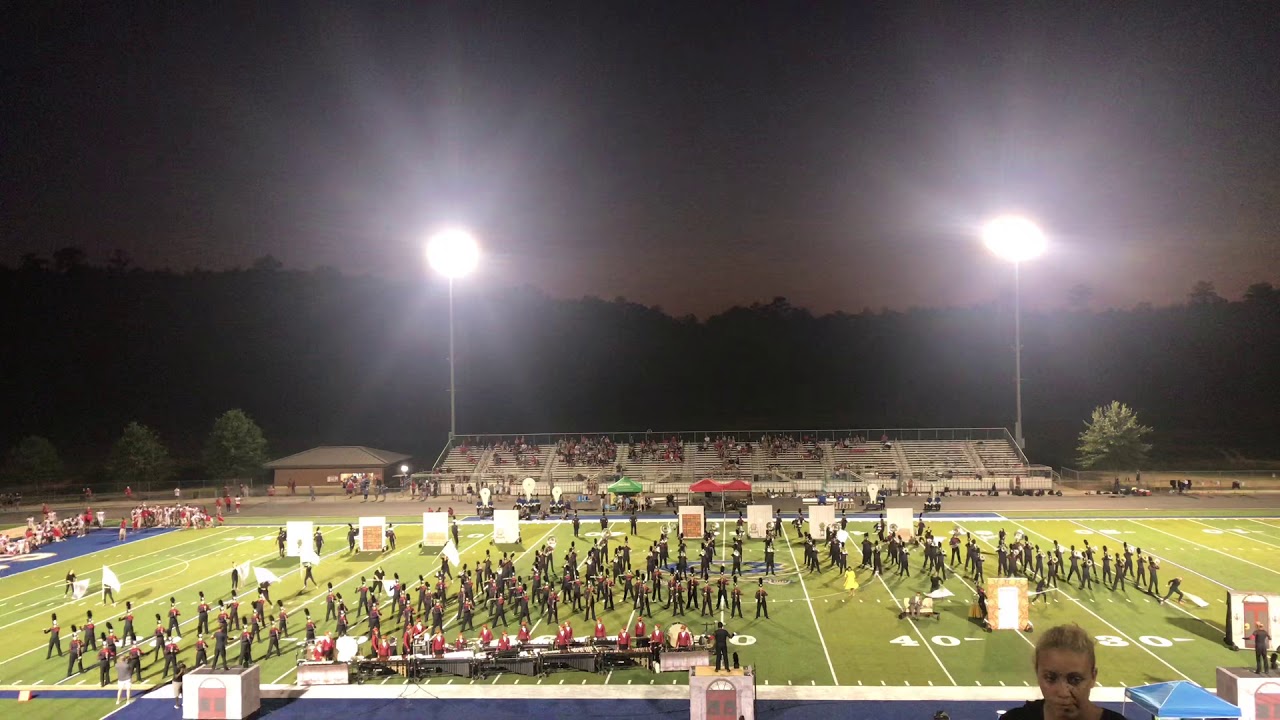 The Flash of Crimson 2019 Halftime Performance - The Twilight Zone, Haunted Hotel