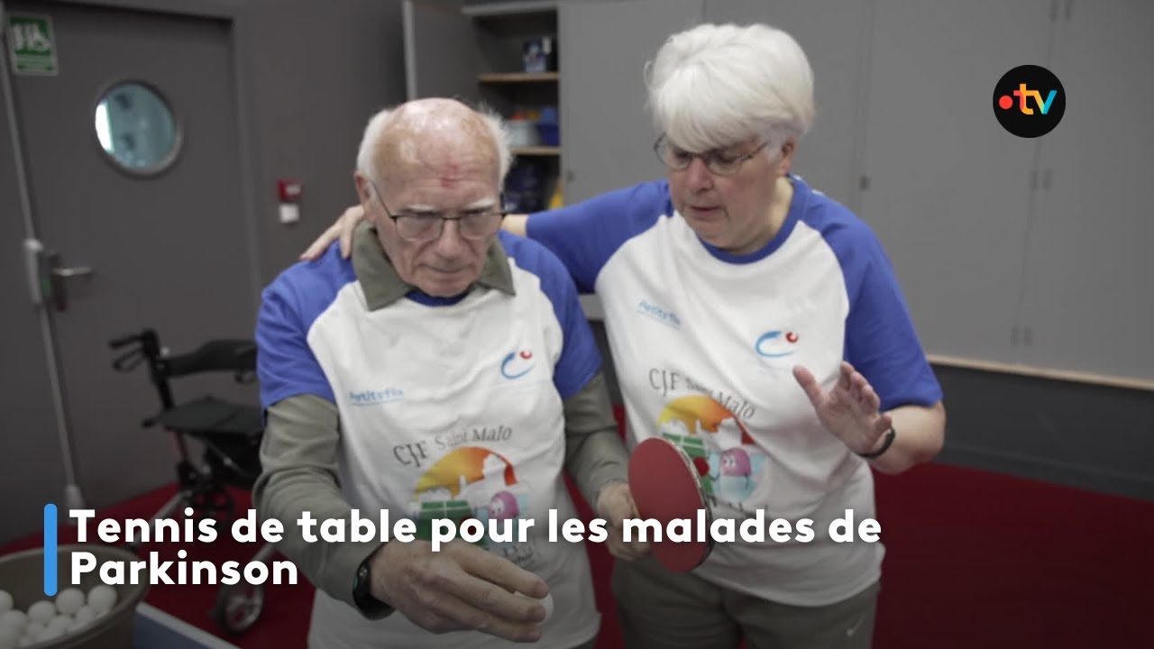 Tennis de table pour les malades de Parkinson