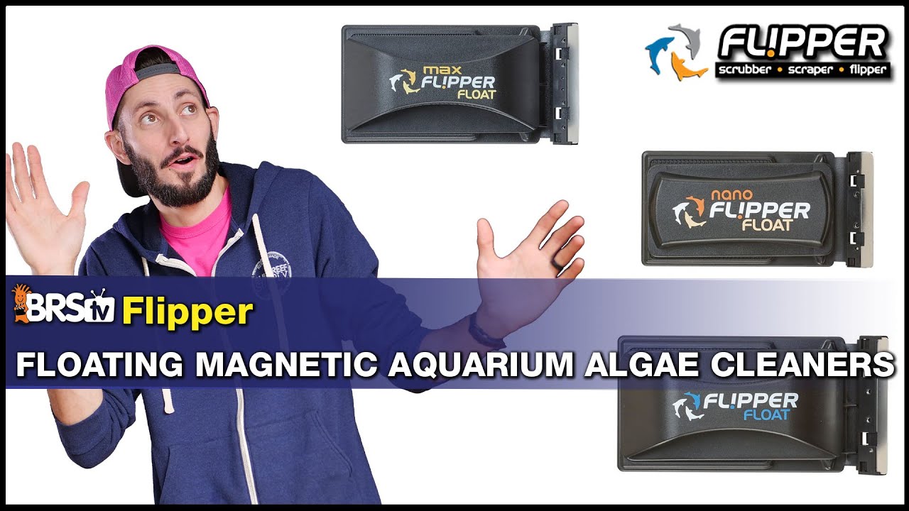 Your Flipper Magnet Cleaner Now Floats So You Don't Have to Dig in the Tank to Get It Back.