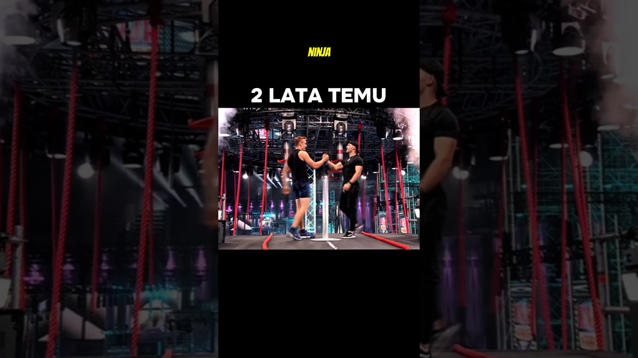 ODEGRAŁEM SIĘ PO DW&Oacute;CH LATACH 🥷💪 #ninja #ninjawarrior #ninjavsninja #shorts