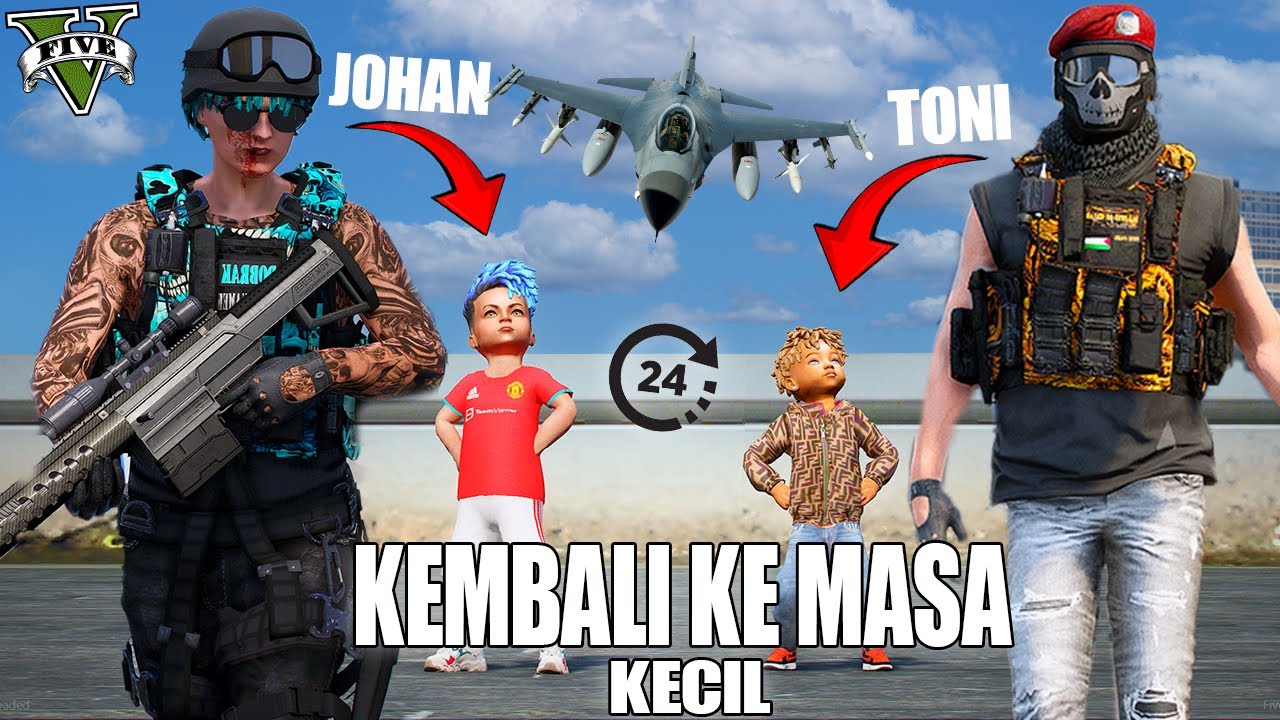 AKU KEMBALI KE MASA KECIL KU  !! LUCU BANGET HAHAH ||  GTA 5 STORY