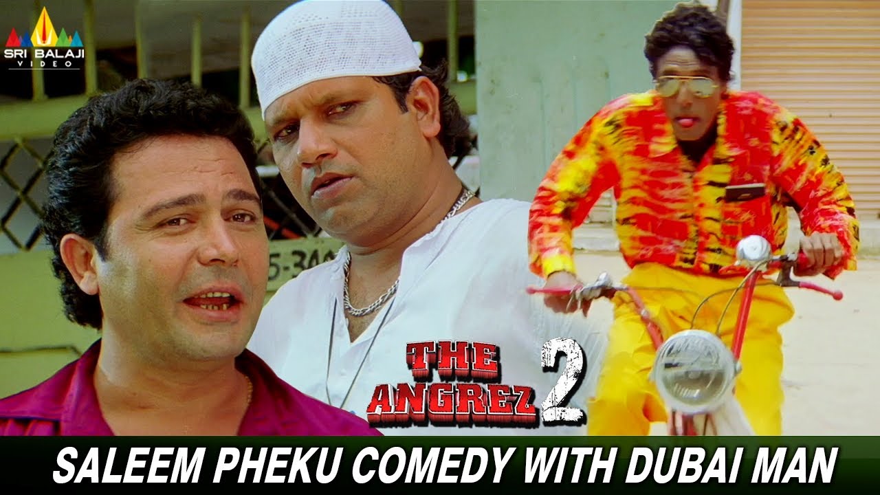 Saleem Pheku Comedy with Dubai Man | The Angrez 2 | #IsmailBhai #raghu | Hindi Comedy Movie Scene