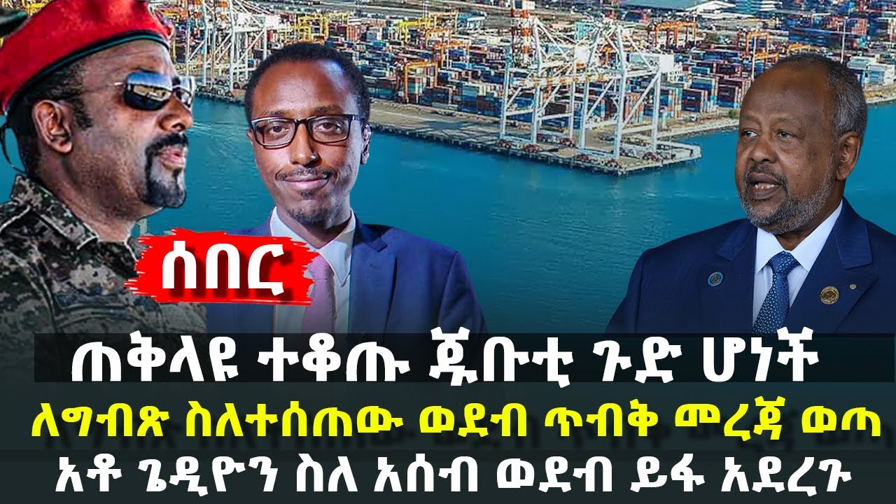 ጠቅላዩ ተቆጡ ጁቡቲ ጉድ ሆነች -  ለግብጽ ስለተሰጠው ወደብ ጥብቅ መረጃ ወጣ - አቶ ጌዲዮን ስለ አሰብ ወደብ ይፋ አደረጉ @HuluDaily - ሁሉ ዴይሊ