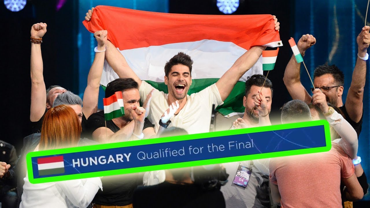 every time HUNGARY qualified for the eurovision final