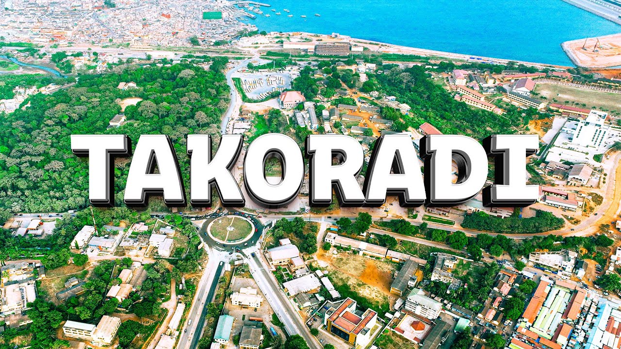 Самый красивый город в Гане🇬🇭 || Нефтяной город — Такоради