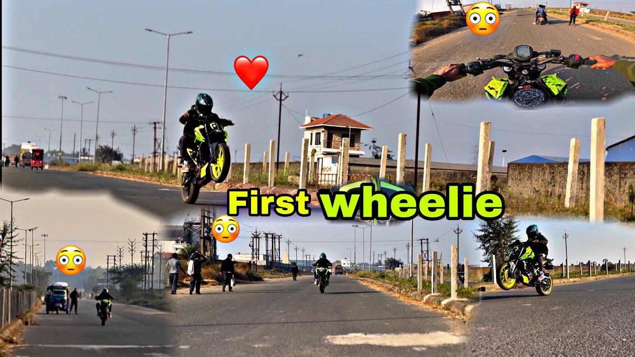 First Wheelie 😳 | Marne Ja Raha Hu Ram Bhai Saab 💀🔥