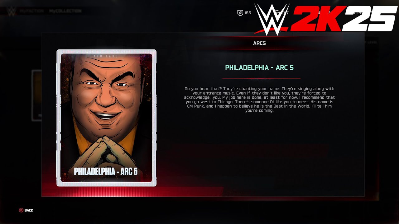 PHILADELPHIA ARC / WWE 2K25 World Tour Arcs Walkthrough #2