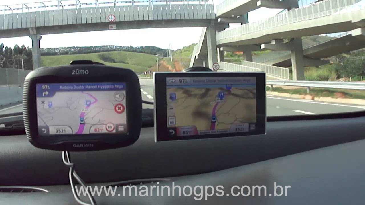 Marinho GPS - Garmin Zumo 390 e Nuvi 3597 LMT