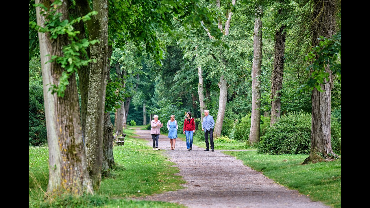 In Sigmaringen unterwegs: Der Prinzengarten