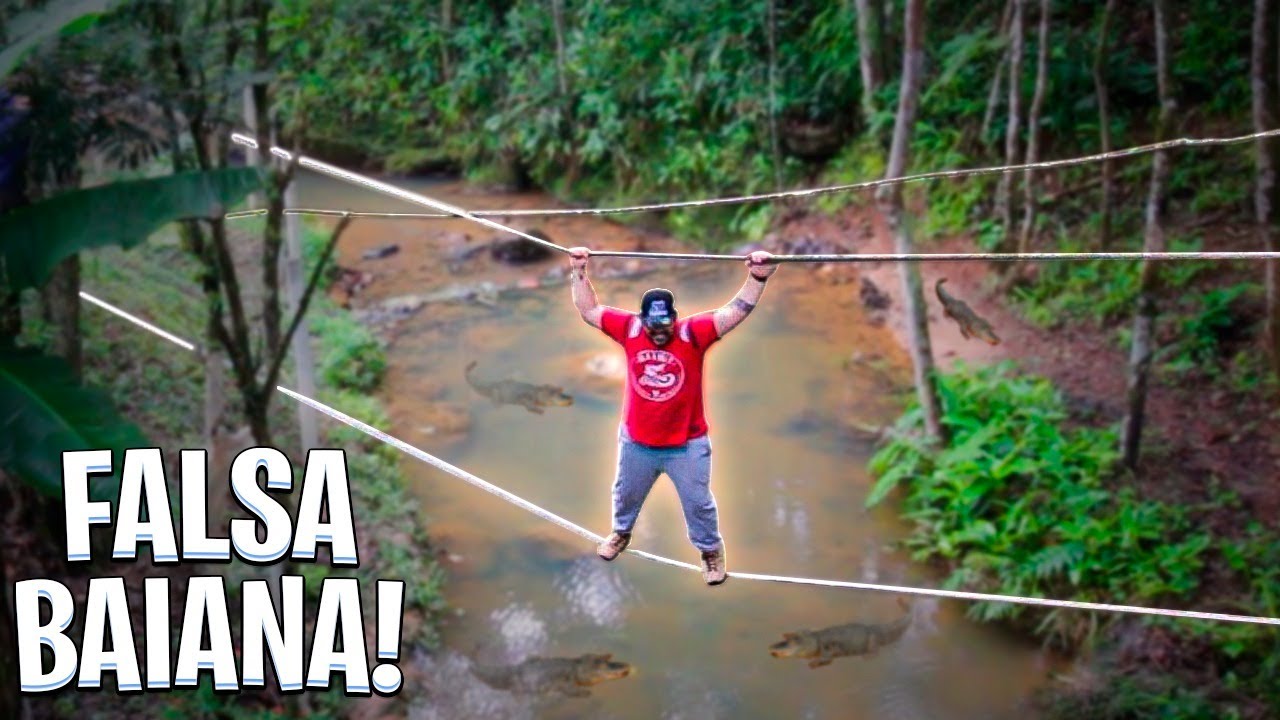 PRIMEIRO DIA NA CASA DO RIACHO *QUASE ME DEI MAL*