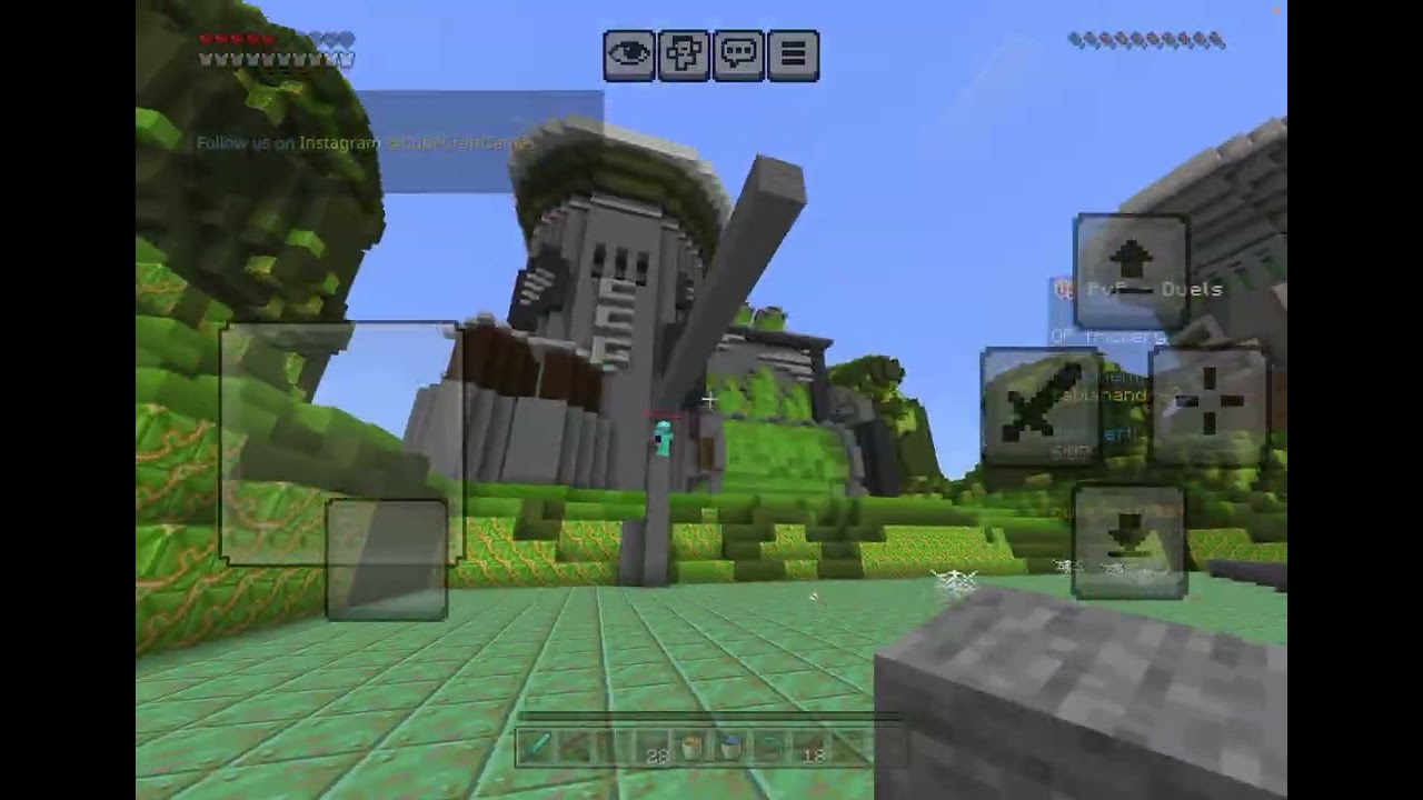 PvPing with my Friend 
