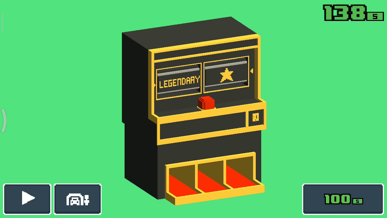 Smashy Road Ten chests opening = New legendary car & haracter