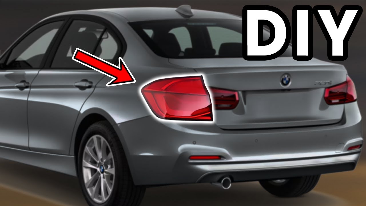 Замена задних фонарей на BMW 3 серии 2012&ndash;2018 своими руками | Как заменить задние фонари на BMW ...
