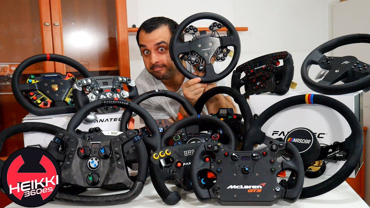 Mi Top 5 de mis volantes favoritos de Fanatec