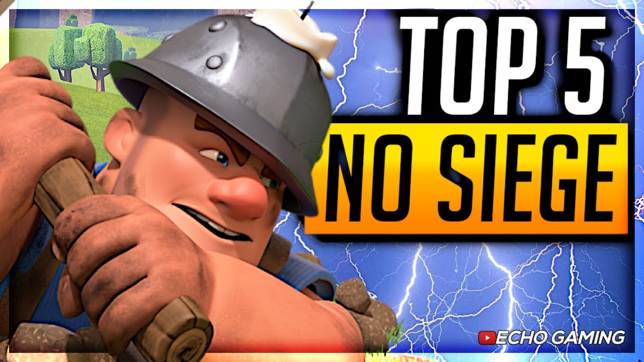 Top 5 Best TH10 Attacks NO Siege Machine