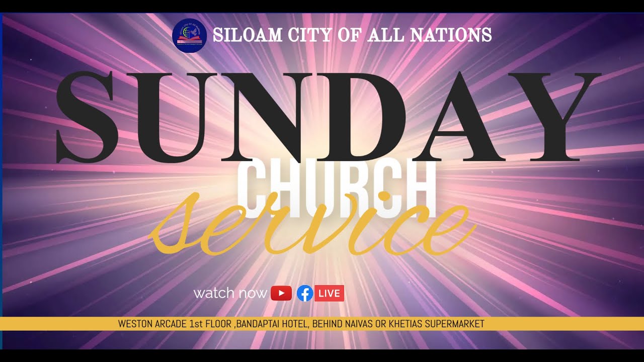 SUNDAY SERVICE || THE PRINCIPLES OF FASTING || 11 01 2026