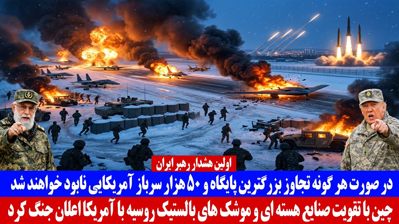 خبر عاجل| اولین هشدار رهبر ایران؛ در صورت هرگونه تجاوز آمریکا را پشیمان خواهیم ساخت
