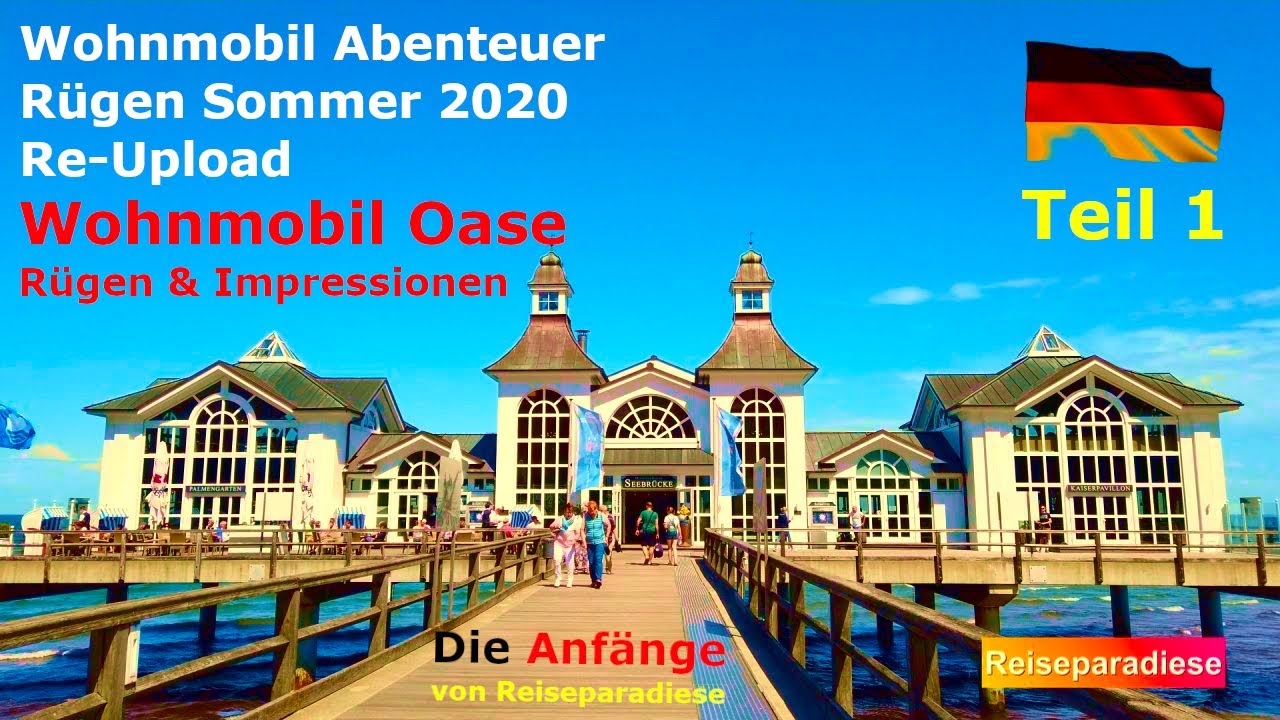 Wohnmobil 🚐Abenteuer Rügen🇩🇪Wohnmobiloase Prora & Impresssionen der Insel 🚴‍♂️Teil 1