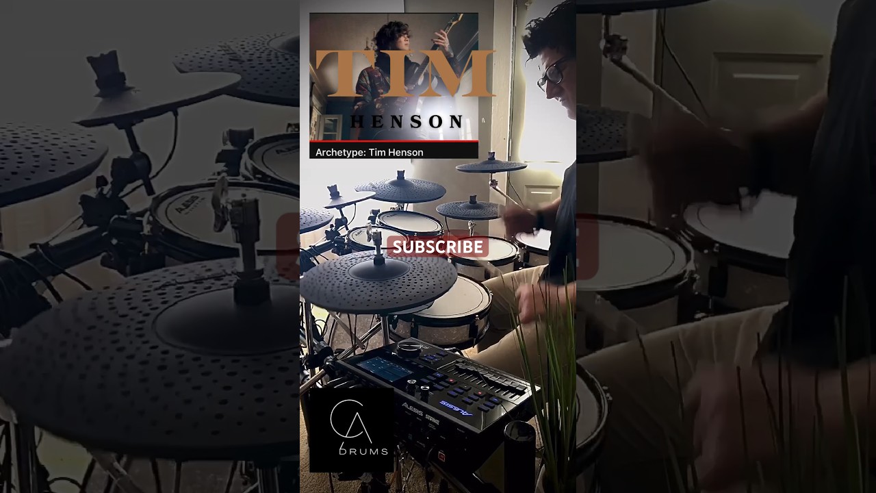 TIM HENSON-Archetype- #drums#promarksticks#shortsviral#alesisstrikeprose#timhenson
