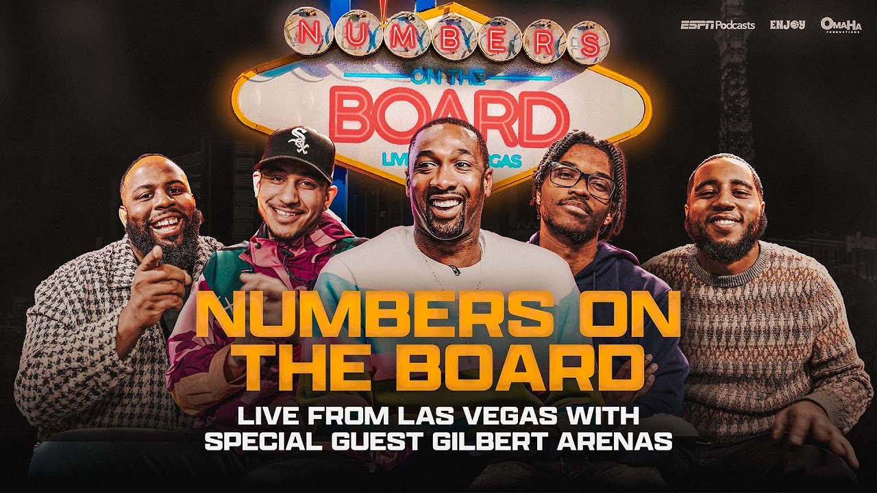 Gilbert Arenas Joins Us LIVE in Las Vegas | Numbers On The Board