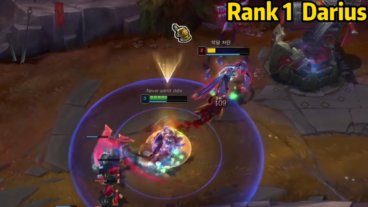 Rank 1 Darius: How to SOLO KILL Varus Top at LEVEL 3!