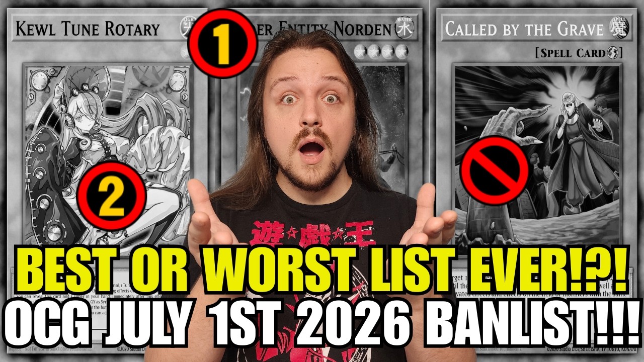 БАНЛИСТ ВЫШЕЛ!! НОВЫЙ! OCG Banlist от 1 июля! ОГРОМНЫЕ изменения! Yu-Gi-Oh!