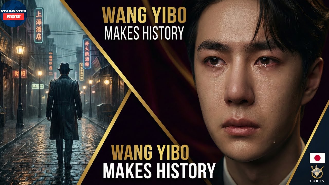 The Unstoppable Rise of Wang Yibo: A Historic Debut on Japan’s Fuji TV!