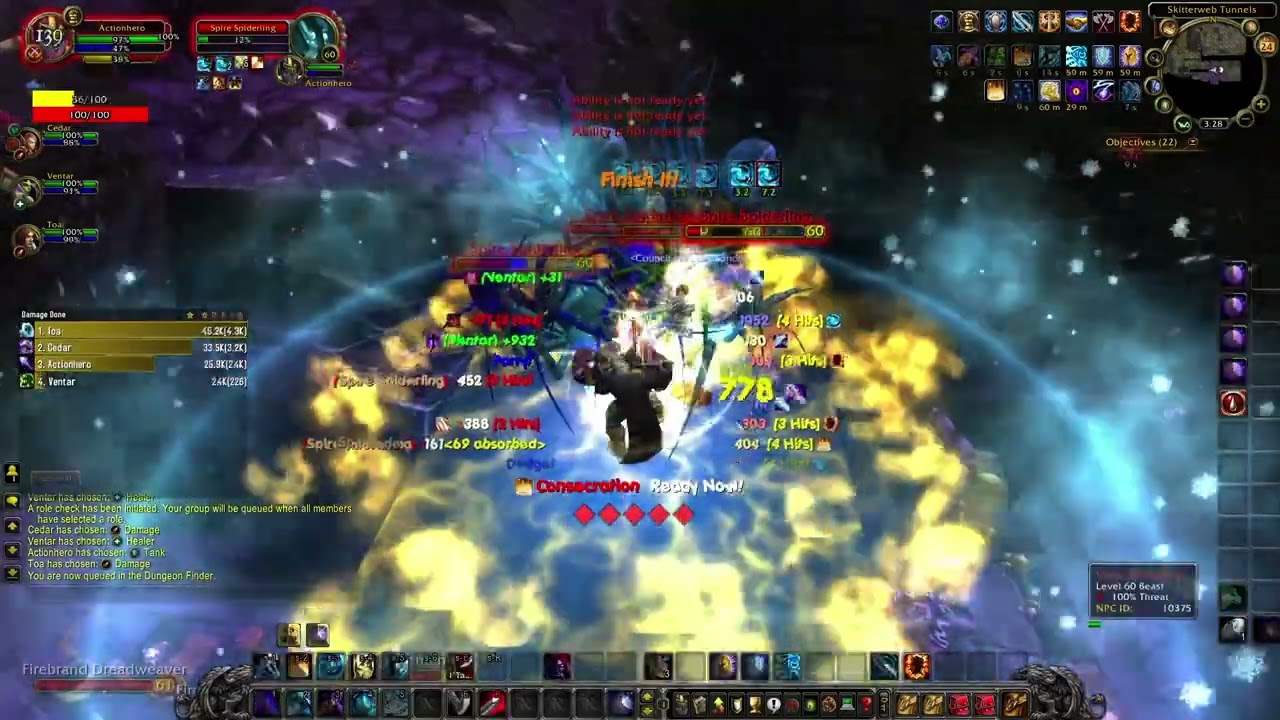 Tank VS. Tank | BIG DPS VS. Immovable Monster | Mythic LBRS | Project Ascension S8, L4