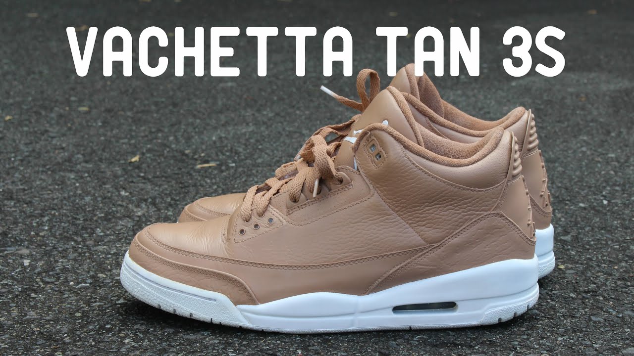 HOW TO Custom Vachetta Tan 3's