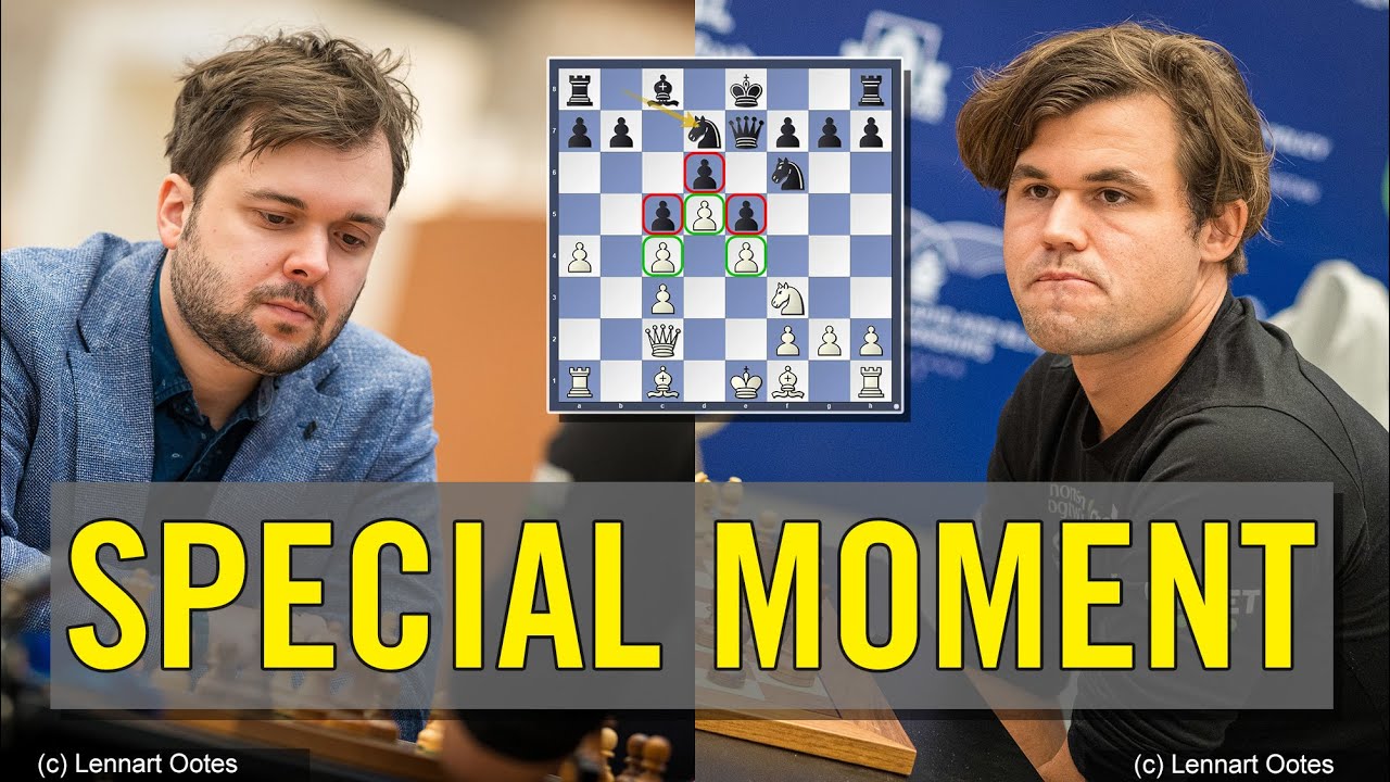 A special moment | Vladimir Fedoseev vs Magnus Carlsen | World Rapid Championship 2023