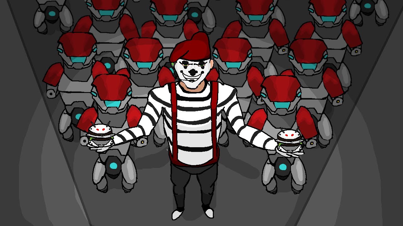 Angry Mime Creates Borg Army to Hijack Shuttle (SS13)(Paradise Station)