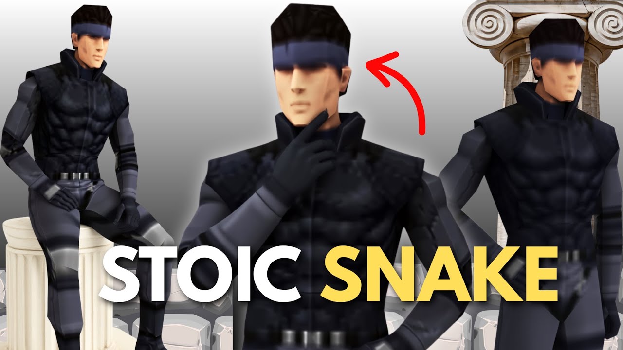 The Stoic Brilliance of Solid Snake