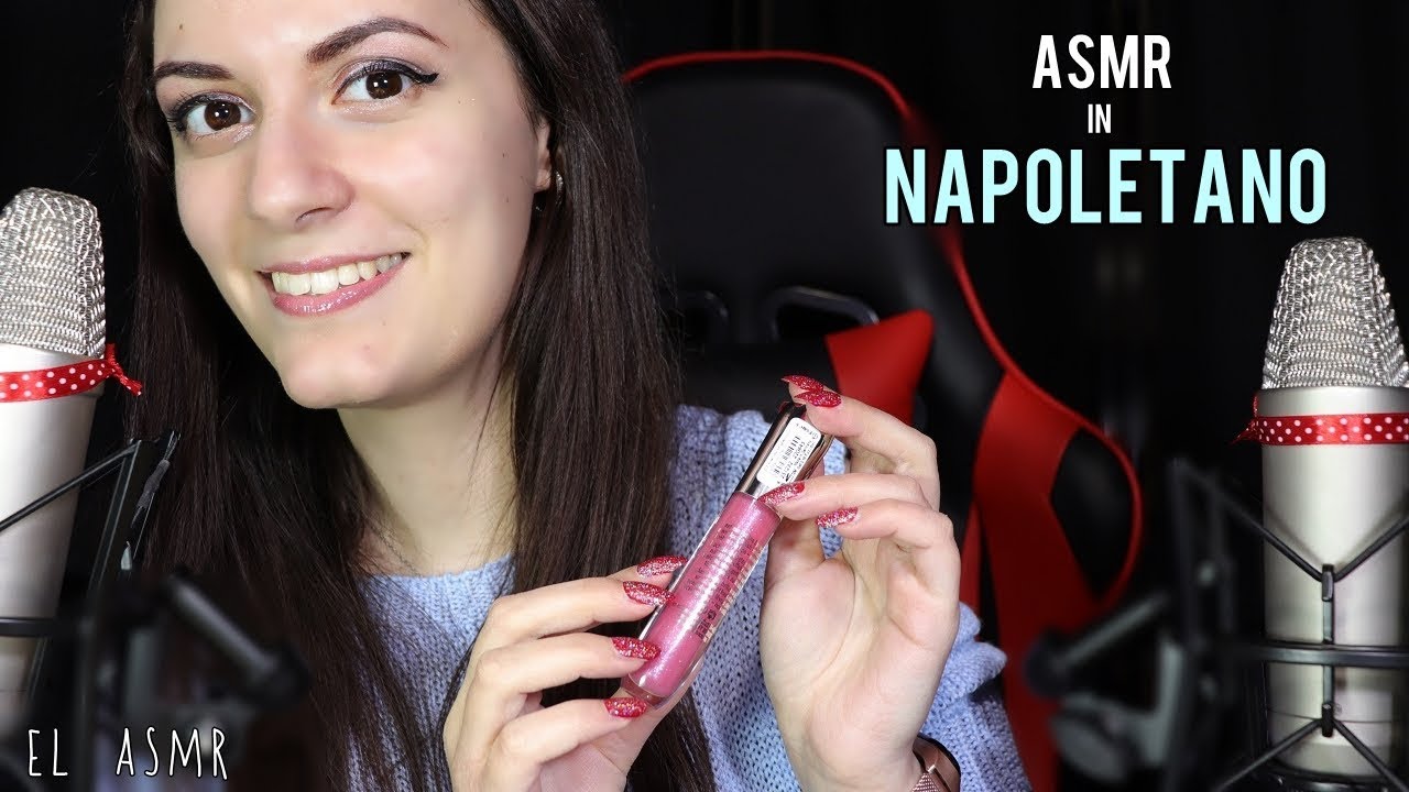 ASMR in NAPOLETANO!😍 T'AIUT A DURMI'♥ |Triggers