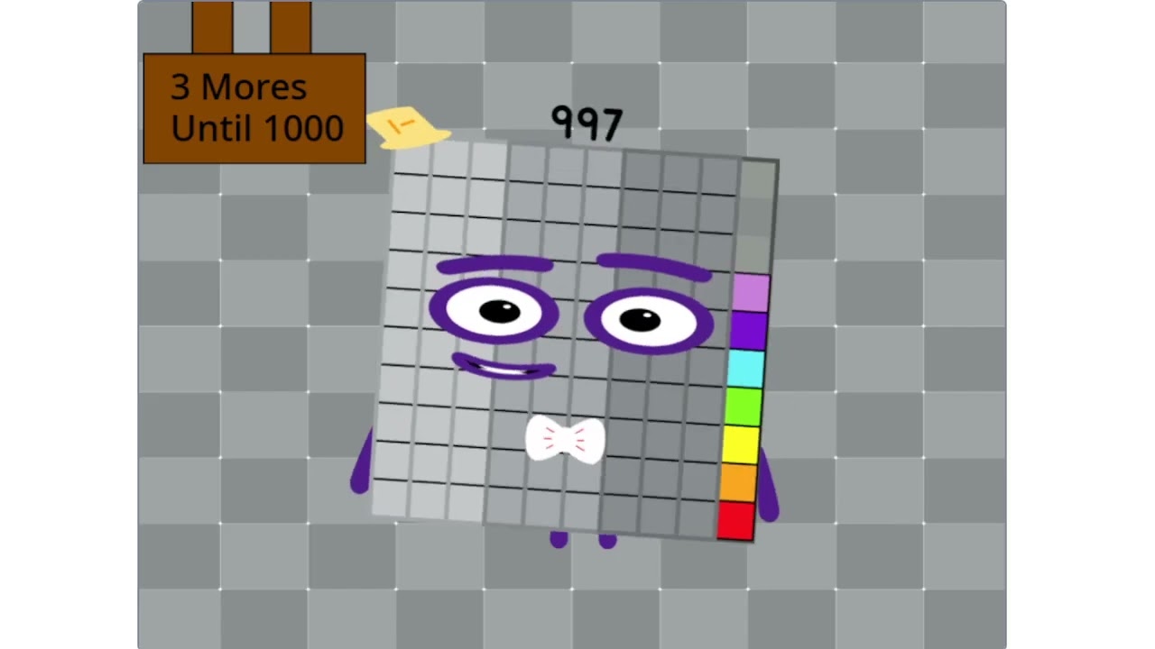 Numberblocks band 991-1000