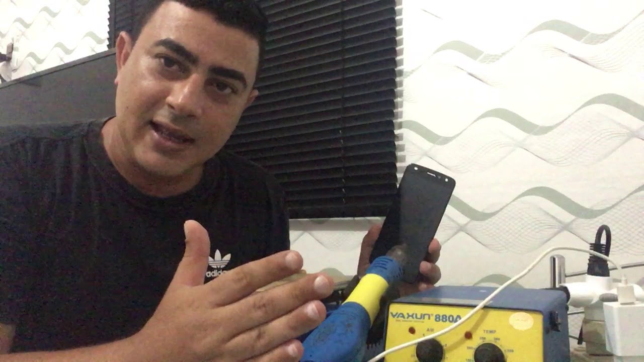 Como trocar TELA DE CELULAR com secador de cabelo,ferro de passar, estação de retrabalho separadora.