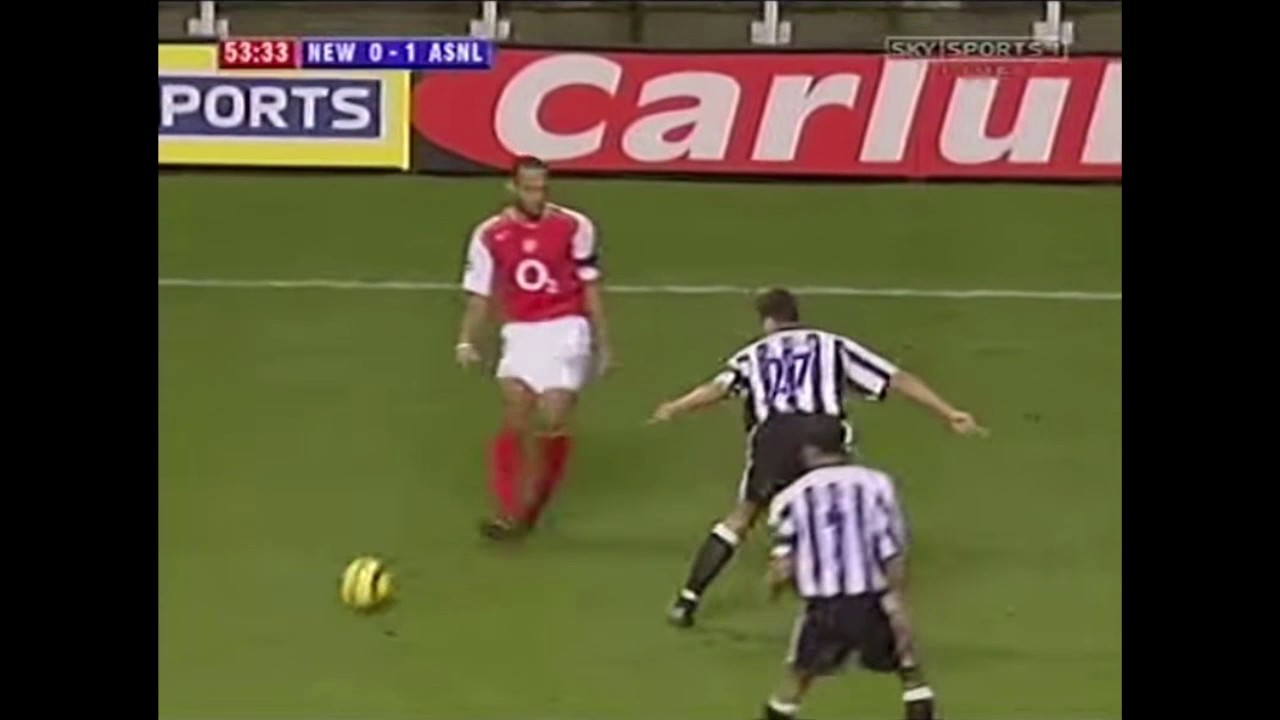 Thierry Henry vs Newcastle A PL 2004/05