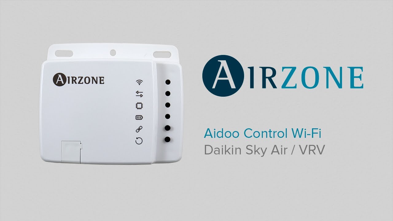 Instalación - Aidoo Control Wi-Fi Daikin Sky Air / VRV