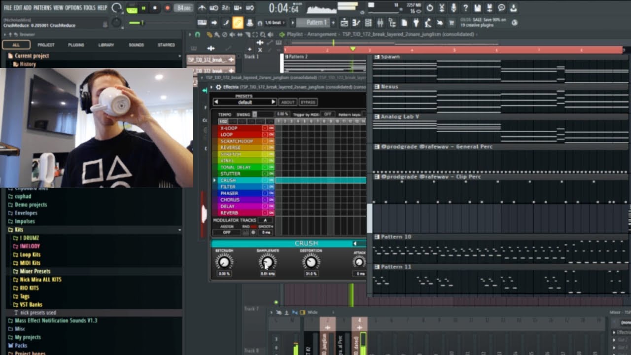 full process making beat