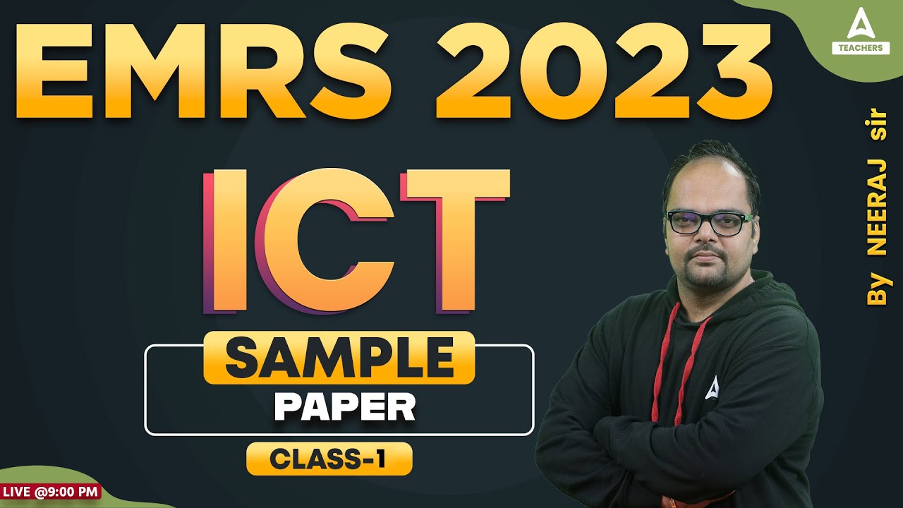 EMRS PGT Computer Science | EMRS Computer Science Paper #1 | By Neeraj Sir