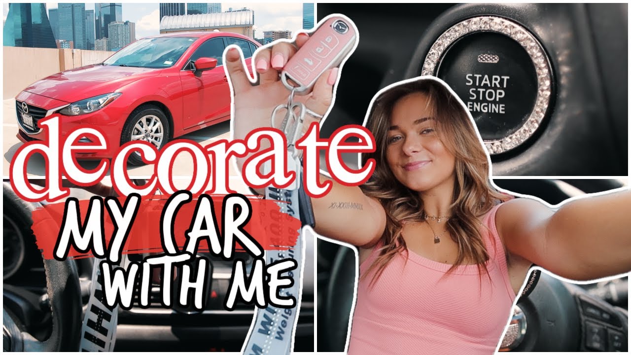 Decorate My Car With Me!! + Cleaning & Organizing