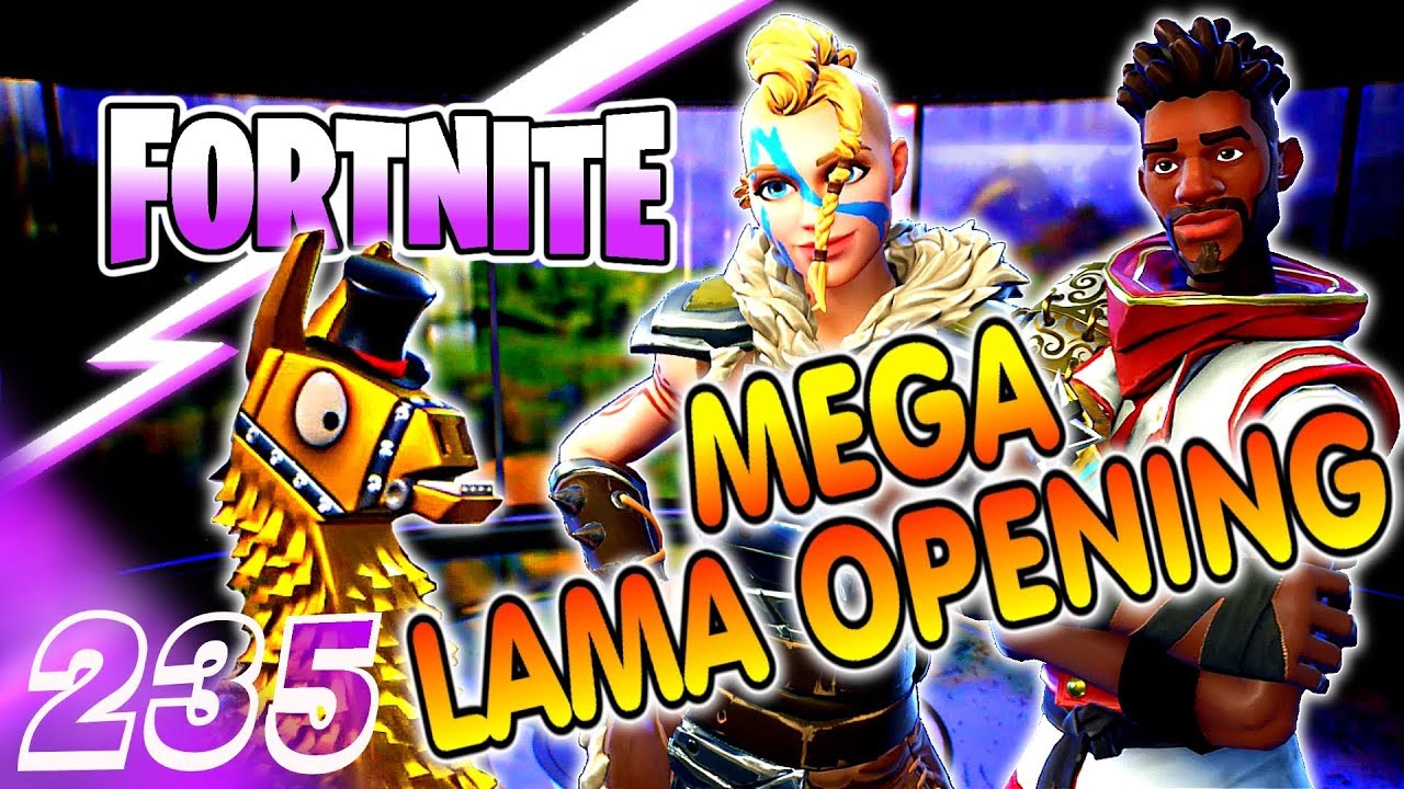FORTNITE ⚡ Rette die Welt - Mega Lama Opening ◄#235► Let's Play FORTNITE - MaikderIV