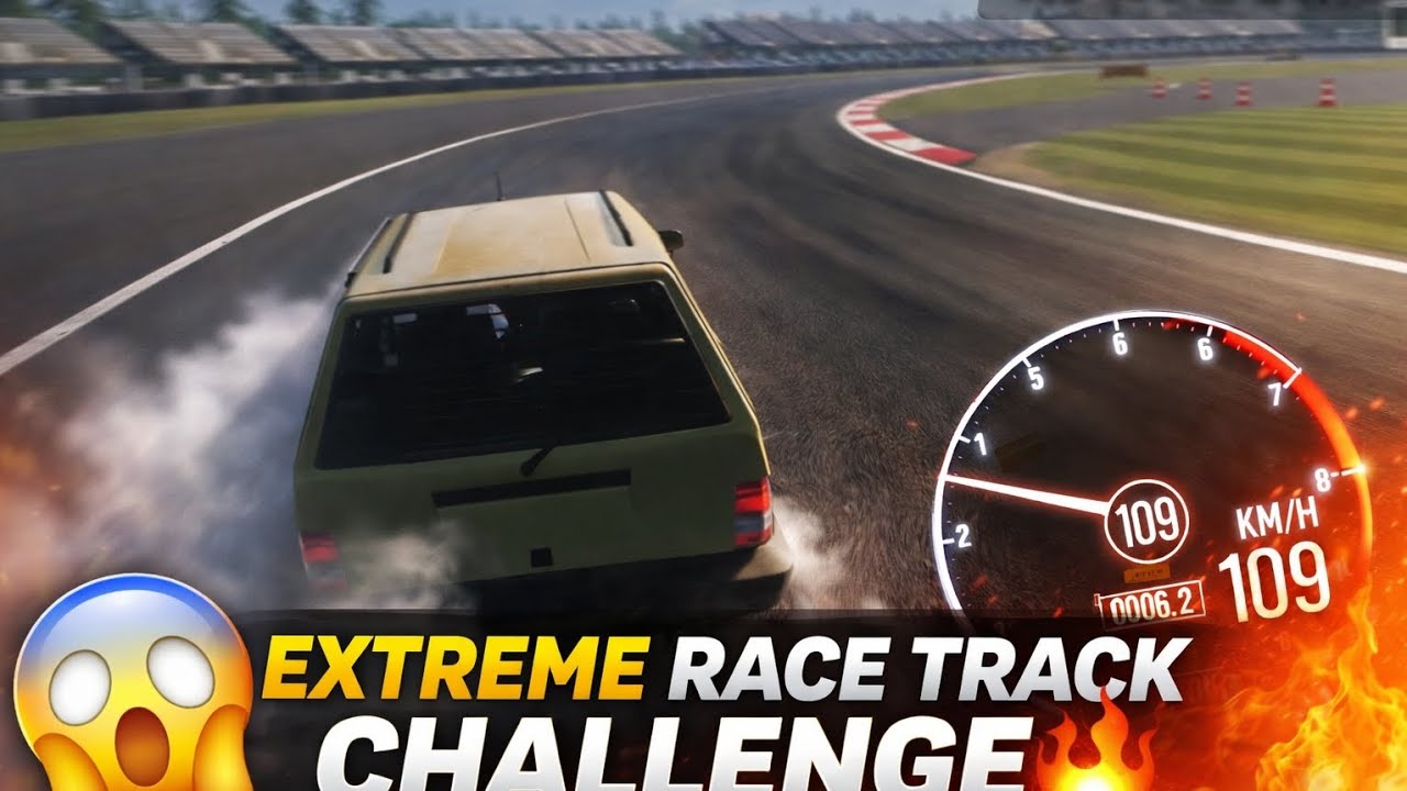 EXTREME RACE TRACK CHALLENGE 🔥#cargame #racinggame #extremechallenge #drift #aggamezone #gaming