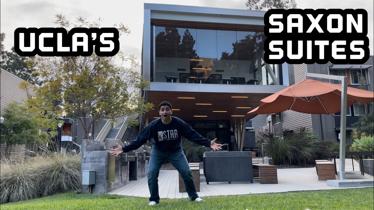 UCLA College Dorm Tour | Inside Saxon Suites