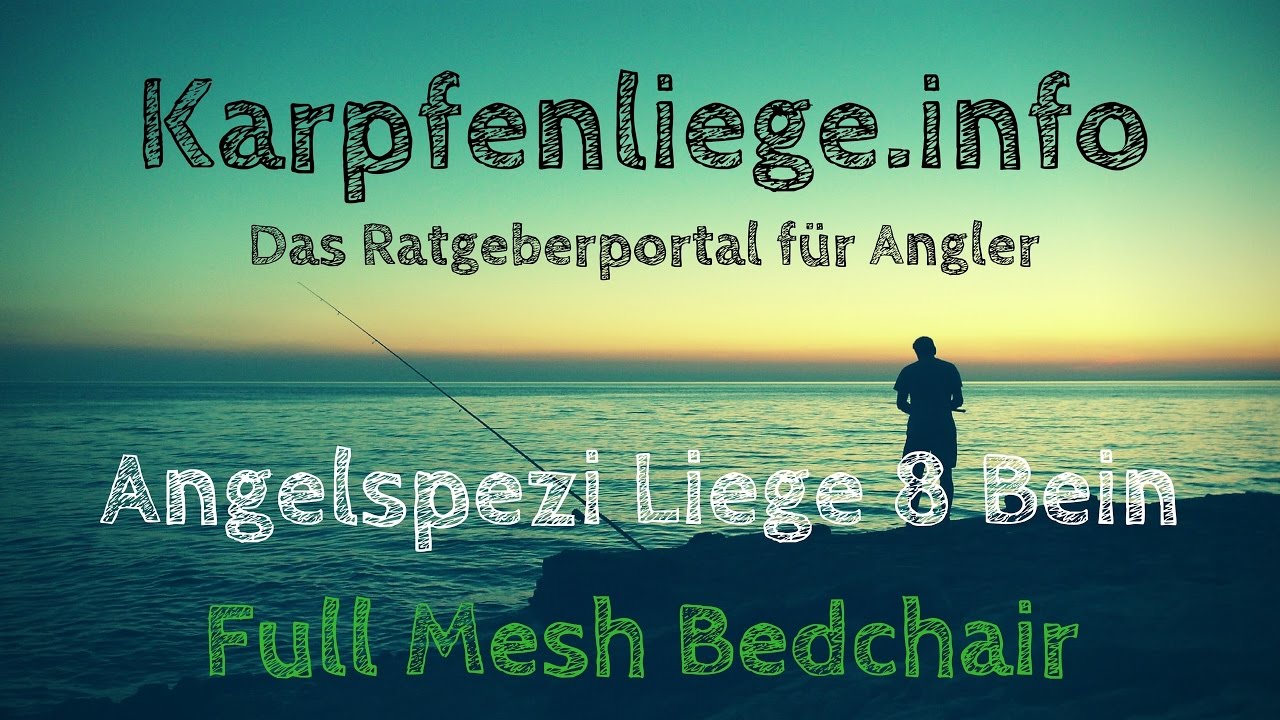 Angelspezi Liege 8 Bein Full | Tipps und Preisvergleich