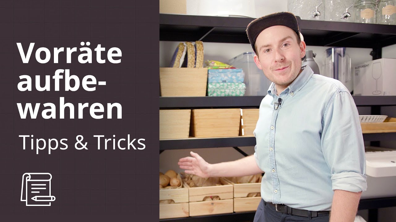 Lebensmittel richtig lagern | IKEA Tipps & Tricks