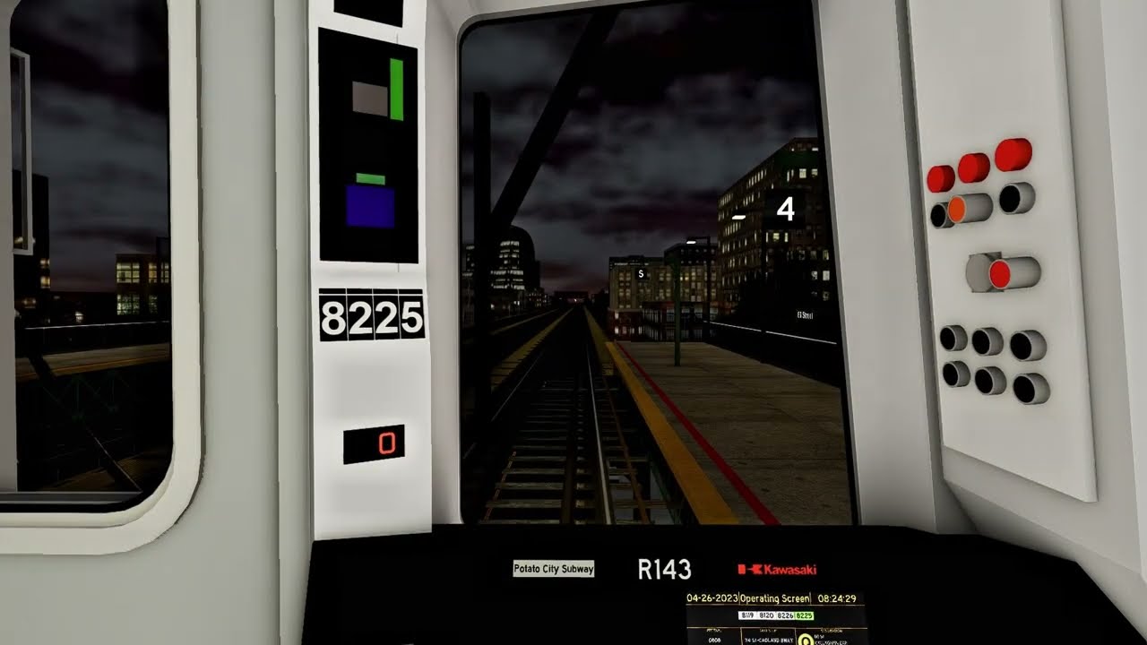 Ridgeworth Island - 74 Street Ⓠ Train Timelapse | PTA Subway