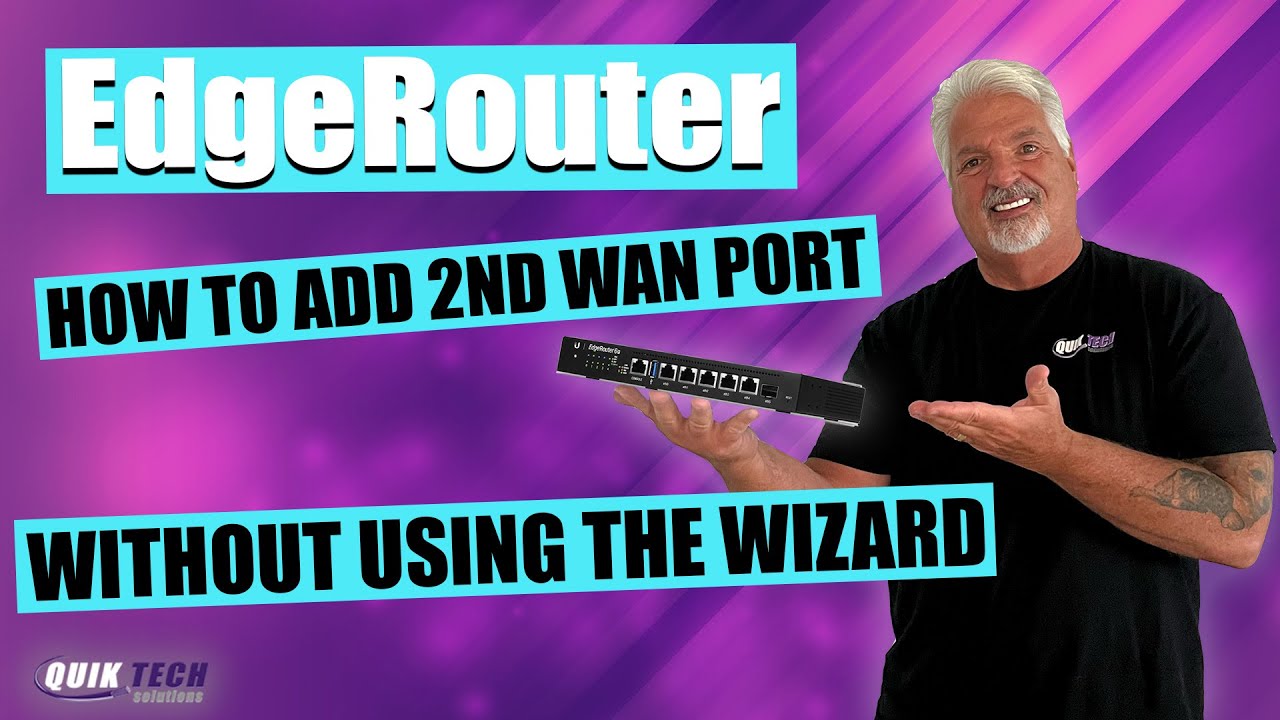 Edgerouter - How To Add 2nd WAN Port Without Using the Wizard